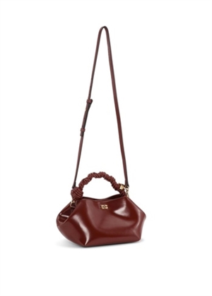 Ganni bou taske small patent oleatex Burgundy A6499 Ganni 